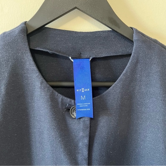 KIT AND ACE COLLARLESS BLAZER JACKET SIZE M - Picture 9 of 14